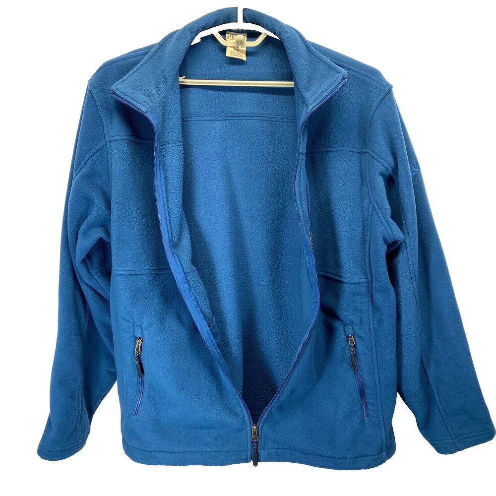 Red Head Brand Co. Men's Sweatshirt Jacket Size L Hiking Outdoor Full Zip Blue
